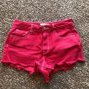 Red pacsun shorts